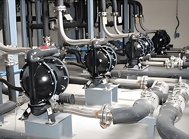 Soluzioni Serie RVE32 Su Pompe A Membrana